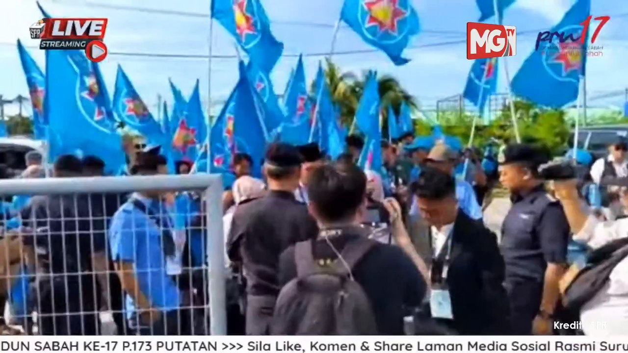 ((LIVE)) Hari Penamaan Calon PRU DUN Sabah Ke-17