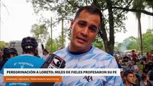 Peregrinación a Loreto: miles de fieles profesaron su fe