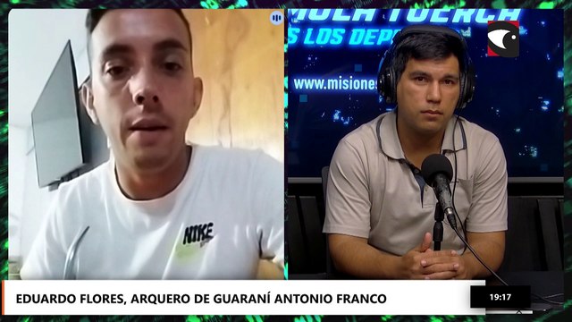 Fórmula Tuerca | Hoy hablaremos con Eduardo Flores, arquero de Guarani
