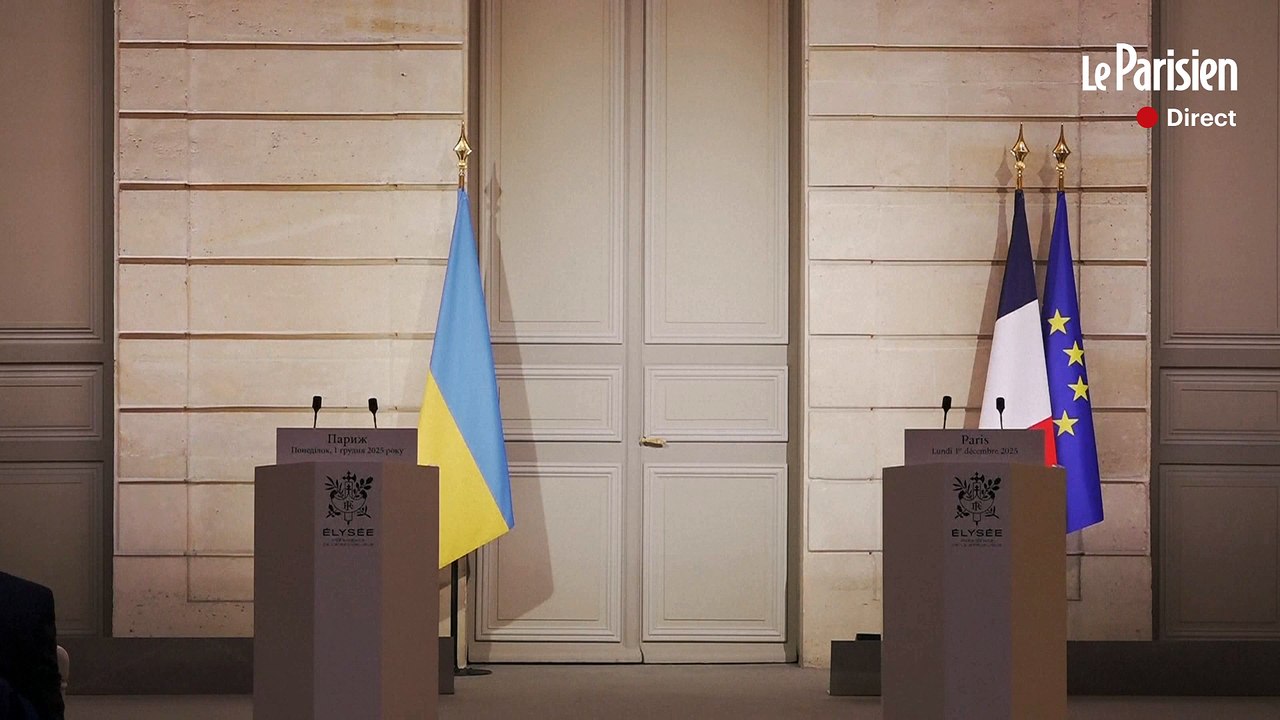 Zelensky-Macron, suivez les déclarations à l'issue de la rencontre