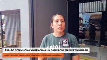 Asalto con mucha violencia a un comercio en Puerto Iguazú