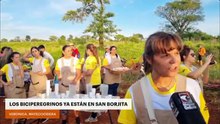 LOS BICIPEREGRINOS YA ESTAN EN SAN BORJITA
