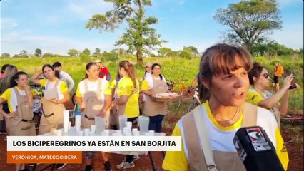LOS BICIPEREGRINOS YA ESTAN EN SAN BORJITA