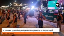 El Carnaval Posadeño 2026 celebra su segunda fecha en Itaembé Guazú