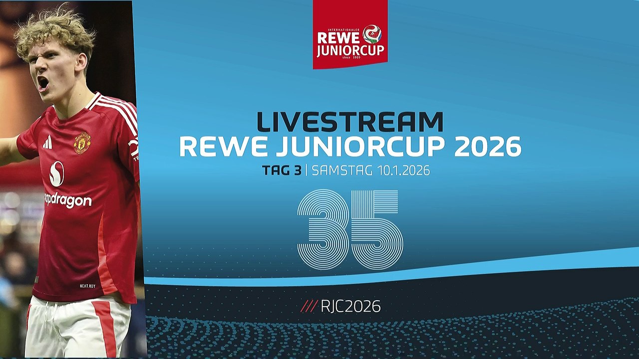 Im Livestream: Das Ende der Vorrunde beim REWE Juniorcup 2026