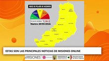 Mitad de semana informados con Arriba Misiones. Lo que tenés que saber antes de salir