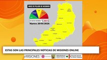 Mitad de semana informados con Arriba Misiones. Lo que tenés que saber antes de salir
