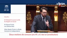 Motions de censure, suivez les débats à l'Assemblée
