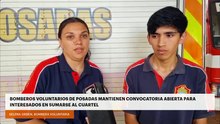 Bomberos voluntarios de Posadas mantienen convocatoria abierta para interesados en sumarse al cuartel