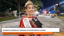 En minutos arranca el Carnaval en Concepción de la Sierra