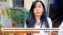 Docentes misioneros se presentan en los establecimientos educativos
