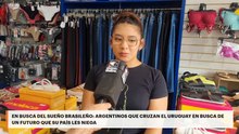 En busca del sueño brasileño: argentinos que cruzan el Uruguay en busca de un futuro que su país les niega