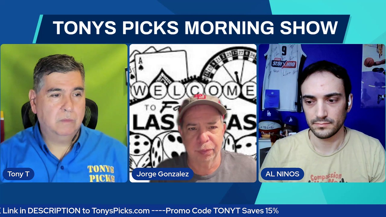 Live NBA NCAAB NHL Picks Tonys Picks Morning Show