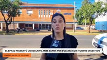 El EPRAC presentó un reclamo ante Samsa por boletas con montos excesivos