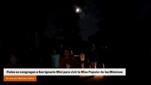 Fieles se congregan a San Ignacio Miní para vivir la Misa Popular de las Misiones