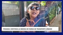 Posadas | Continúa el paro de transporte urbano