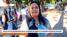 No al ajuste en discapacidad: Posadas se suma a la jornada de movilización