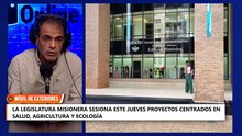 La Legislatura misionera sesiona este jueves proyectos centrados en salud, agricultura y ecología
