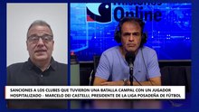 SANCIONES A LOS CLUBES, QUE TUVIERON UNA BANTALLA CAMPAL CON UN JUGADOR HOSPITALIZADO