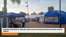POSADAS: CONTINÚA LA FERIA DEL LIBRO CON ACTIVIDADES RECREATIVAS PARA TODA LA FAMILIA