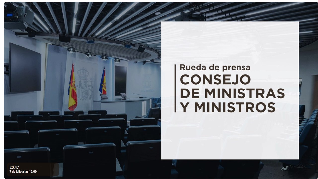 Directo | Consejo de Ministros