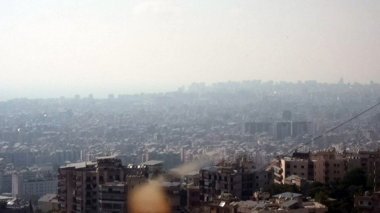 LIVE: View of Beirut's skyline
