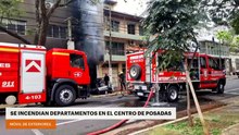 🔴 AHORA | Se incendian departamentos en el centro de Posadas