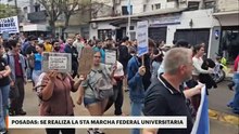 POSADAS: SE REALIZA LA 5TA MARCHA FEDERAL UNIVERSITARIA
