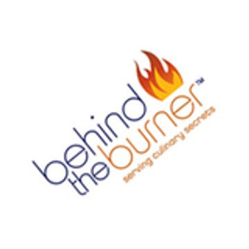 behind the burner