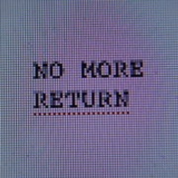 NoMoreReturn