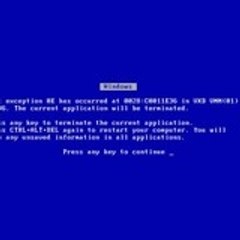 Blue Screen Of Death Blue Screen Of Death