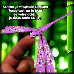 Liloubee la libellule en bambou