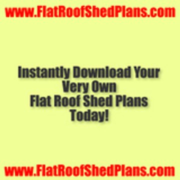flatroofshedplan
