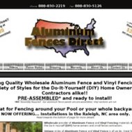 aluminum fencesdirect