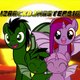 Izaackdjmaster810 (el pony verde vampiro)