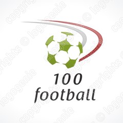 100/football