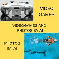VIDEOGAMES AND PHOTOS BY AI