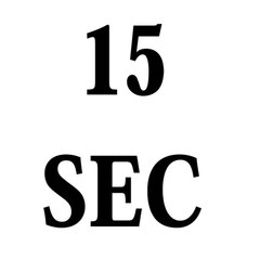 15sec