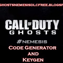 all of Duty Ghosts Nemesis dlc codes Giveaway
