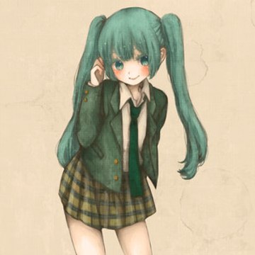 [Otaku] School Hatsune Miku Kawaii