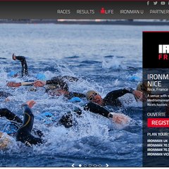 Robert Doussan papy Triathlète