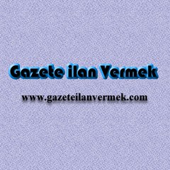 Gazete ilan vermek