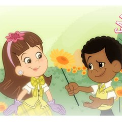 Carrossel em desenho Animado