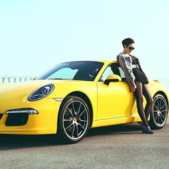 Fast car racing