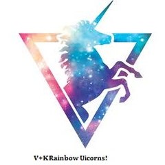 V+K Rainbow Unicorns