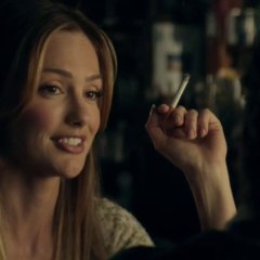 Minka Kelly Smokes