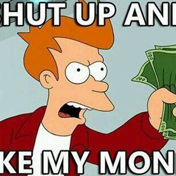 Take My Money Top