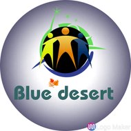 Blue desert