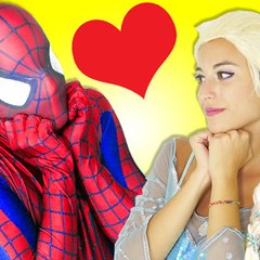Spiderman Vs Frozen Elsa