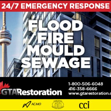 Mold, Water Damage Toronto by GTA Restoration